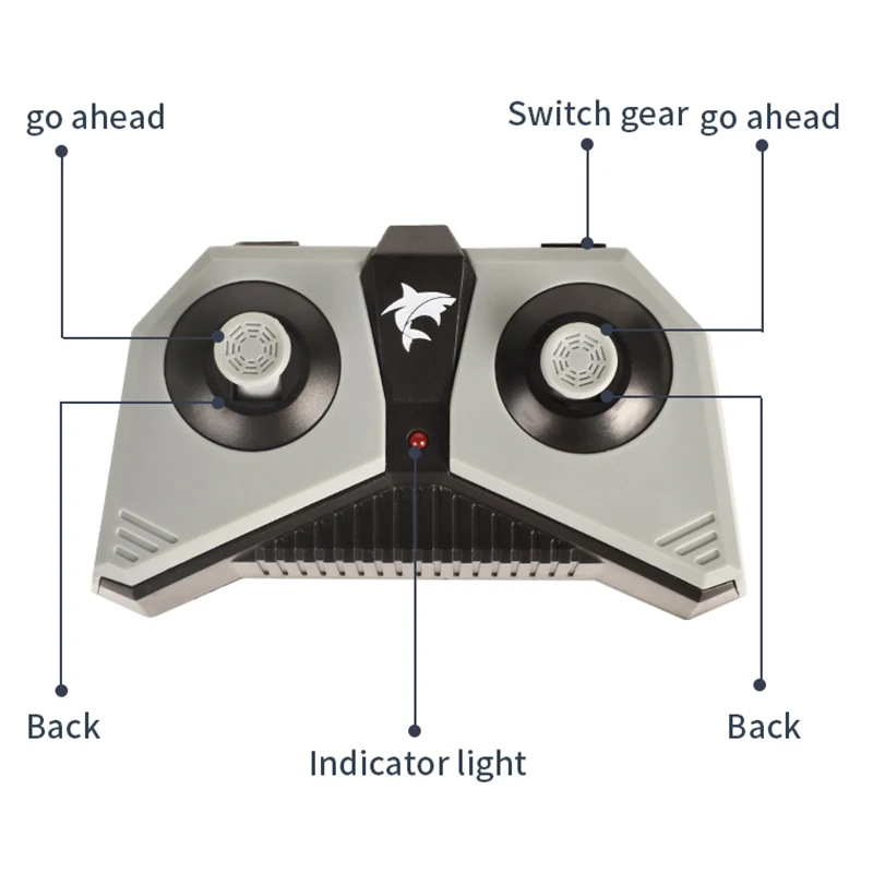 Remote Control Shark Electric Swimming Fish High Simulation Underwater RC Animals Robots Bath Toys for Kids Children Tub Pool | Игрушки и