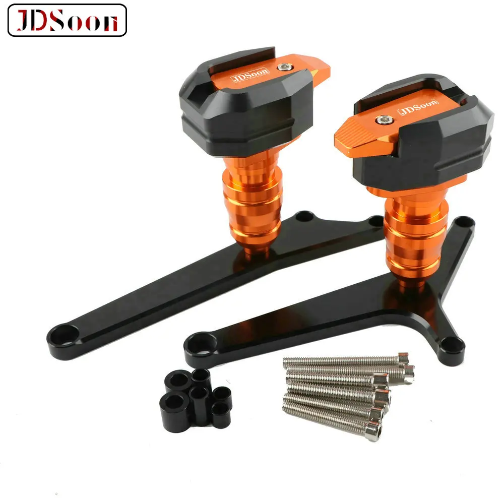 

For RC390 RC 390 2014-2020 2019 2018 2019 Motorcycle CNC Falling Protection Frame Slider Fairing Guard Anti Crash Pad Protector