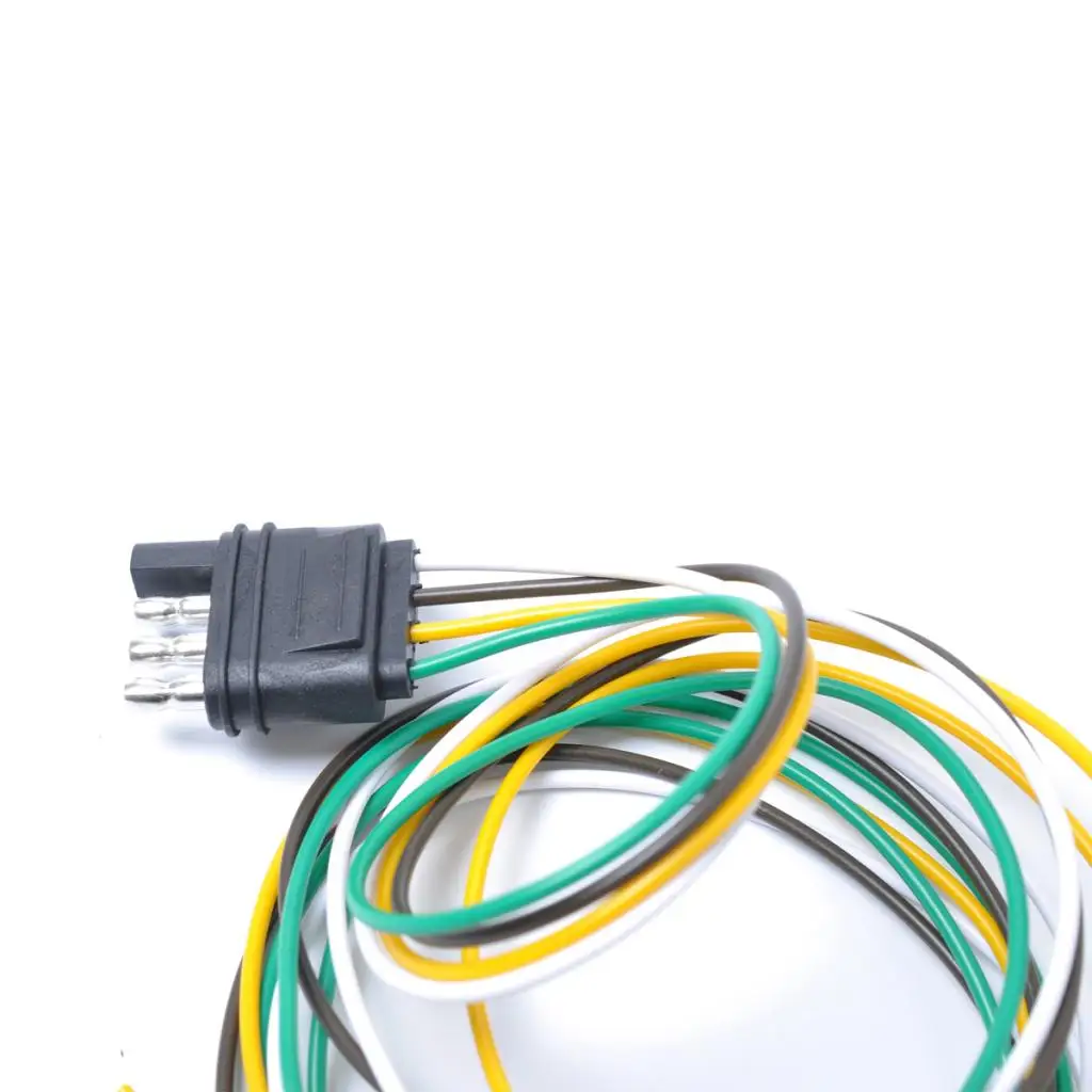 7 Pin To 4 Trailer RV Light Connector Adapter Plug With Extension Cable | Автомобили и мотоциклы
