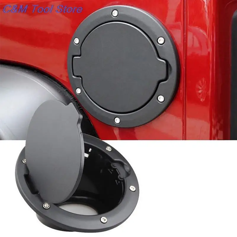165*165 мм крышка бака для Jeep Wrangler аксессуары стайлинг автомобиля крышки 2007-2016 JK