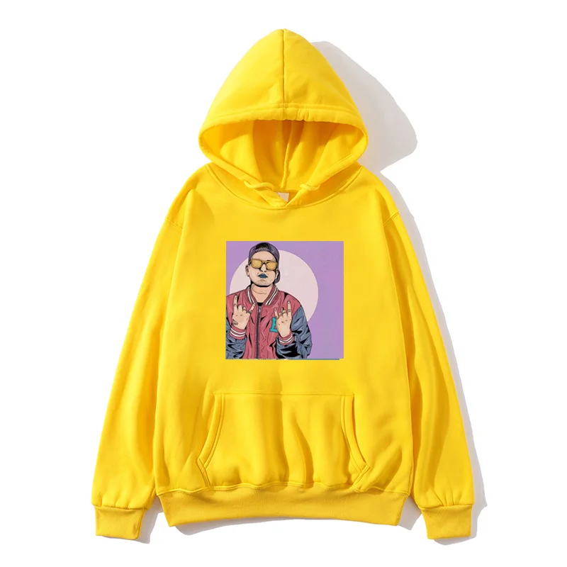 Модная Толстовка Harajuku Мужская толстовка лидер продаж повседневная черная в