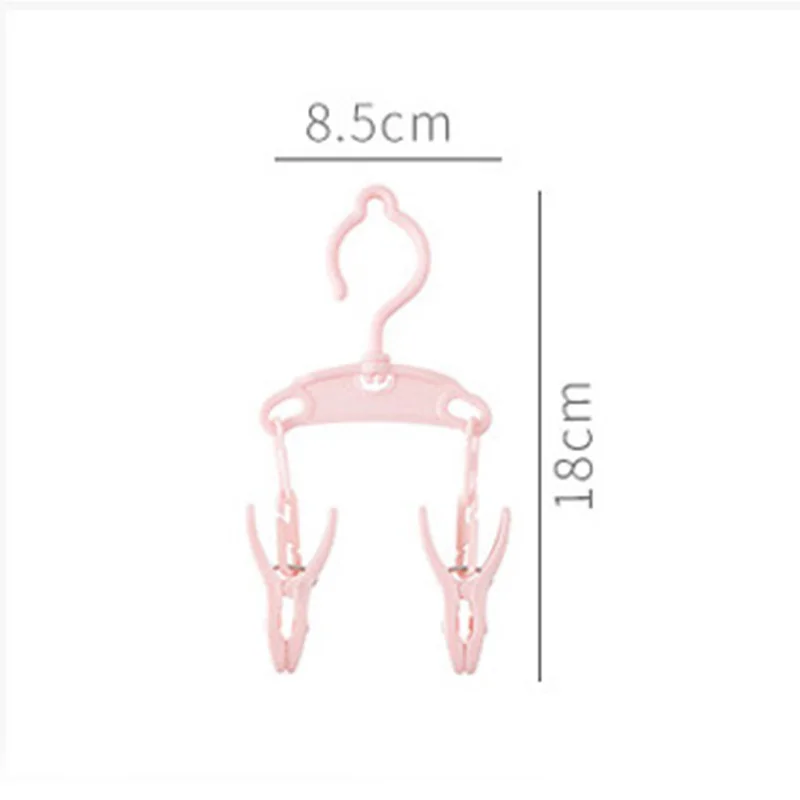 6 шт./компл. портативная дорожная прищепка компактная пластиковая Складная