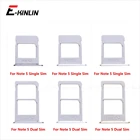 Адаптер для считывания гнезда для sim-карты для Samsung Galaxy Note 5 N920 Micro SD, держатель для карт, детали для контейнеров