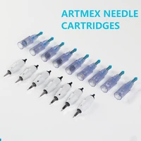 artmex v8 v6 v3 v1 cartridge needles 912243642nano needles microneedle mts therapy system for screw port machine tips