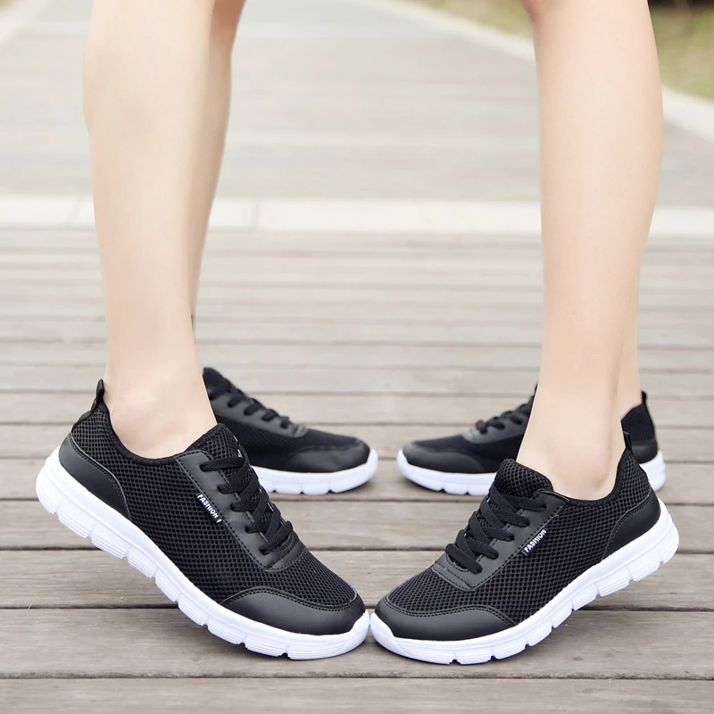 2021 Men Women Tennis Shoes Platform Sneakers Tenis Feminino Woman Athletic Breathable Sport Shoes Basket Femme Zapatillas Mujer