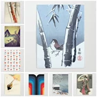 Домашний декор, холст, винтажная живопись, японские фотографии, снежные принты, радуга, модульный постер, дерево, настенное искусство для гостиной