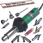 Цифровой пластиковый сварочный пистолет 220 В 1600 Втпластиковый сварочный аппаратРучной Пистолет горячего воздухафонарь горячего воздуха, пистолет для сварки пластика