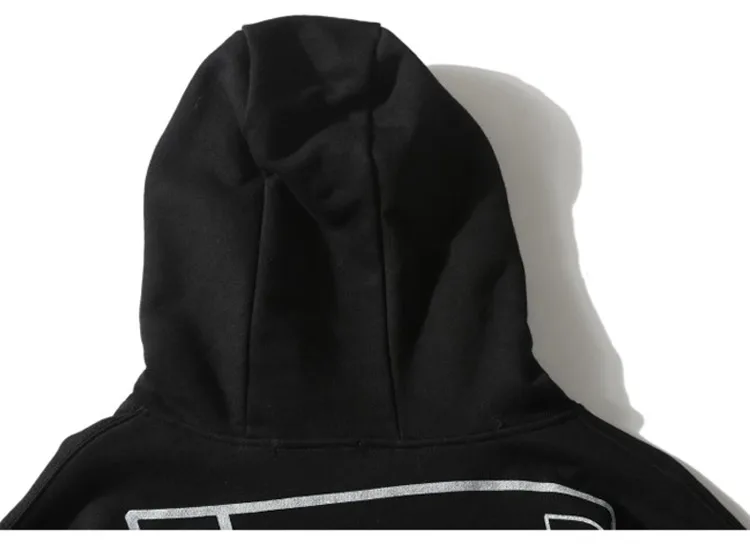 Aolamegs толстовки для мужчин ретро культура печати Толстовка Harajuku Drawstring пуловер с капюшоном мешковатые колледжа стиль пара уличная