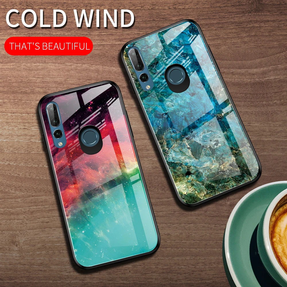 Закаленное стекло для Huawei P30 P20 Lite Y9S Y6 Y9 Prime 2019 чехол Honor 8A 10i 9X Premium 20 10 Pro | Мобильные