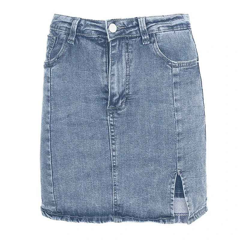 Artsu 2020 джинсовые шорты юбки женские повседневные с высокой талией Мини Джинсы