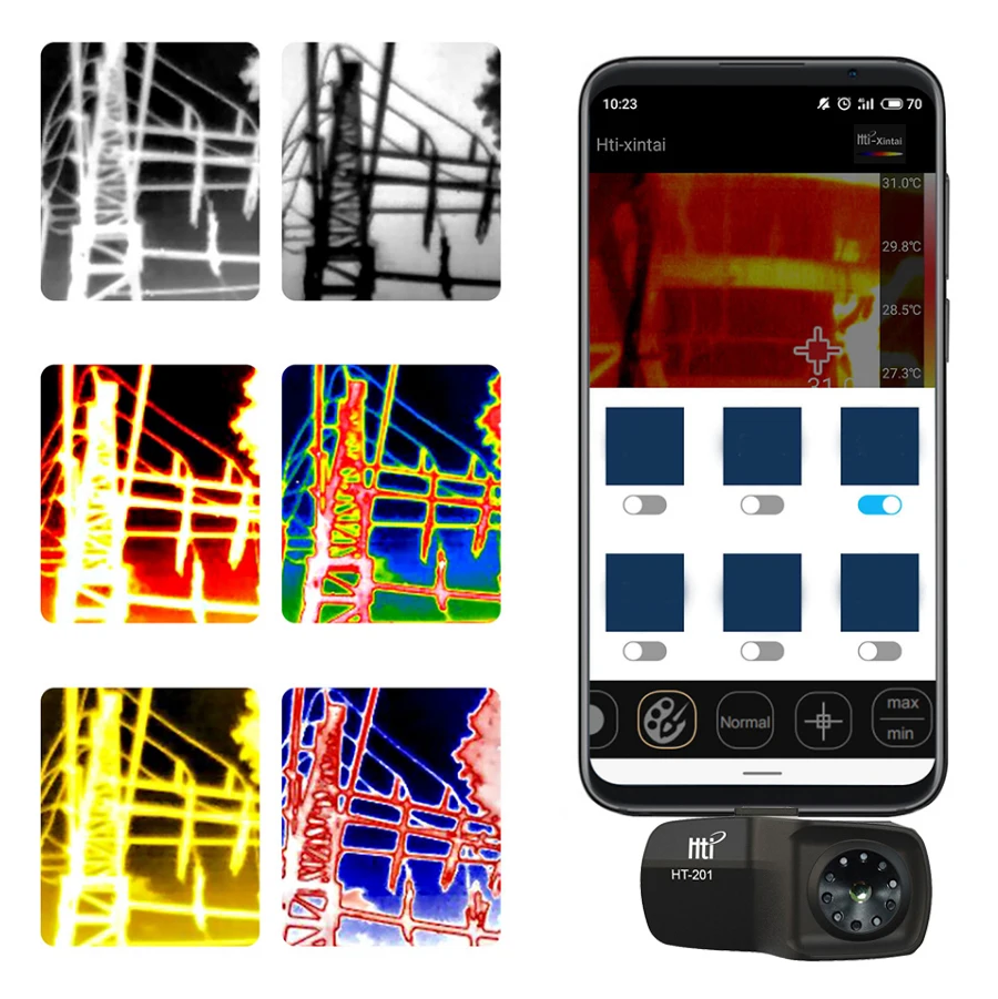 Сотовый телефон тепловизионные камеры приложение для смартфона фотоаппараты