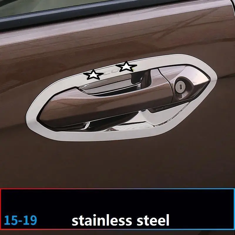Хром Automovil декоративные автомобильные ручки двери внешняя отделка автомобиля