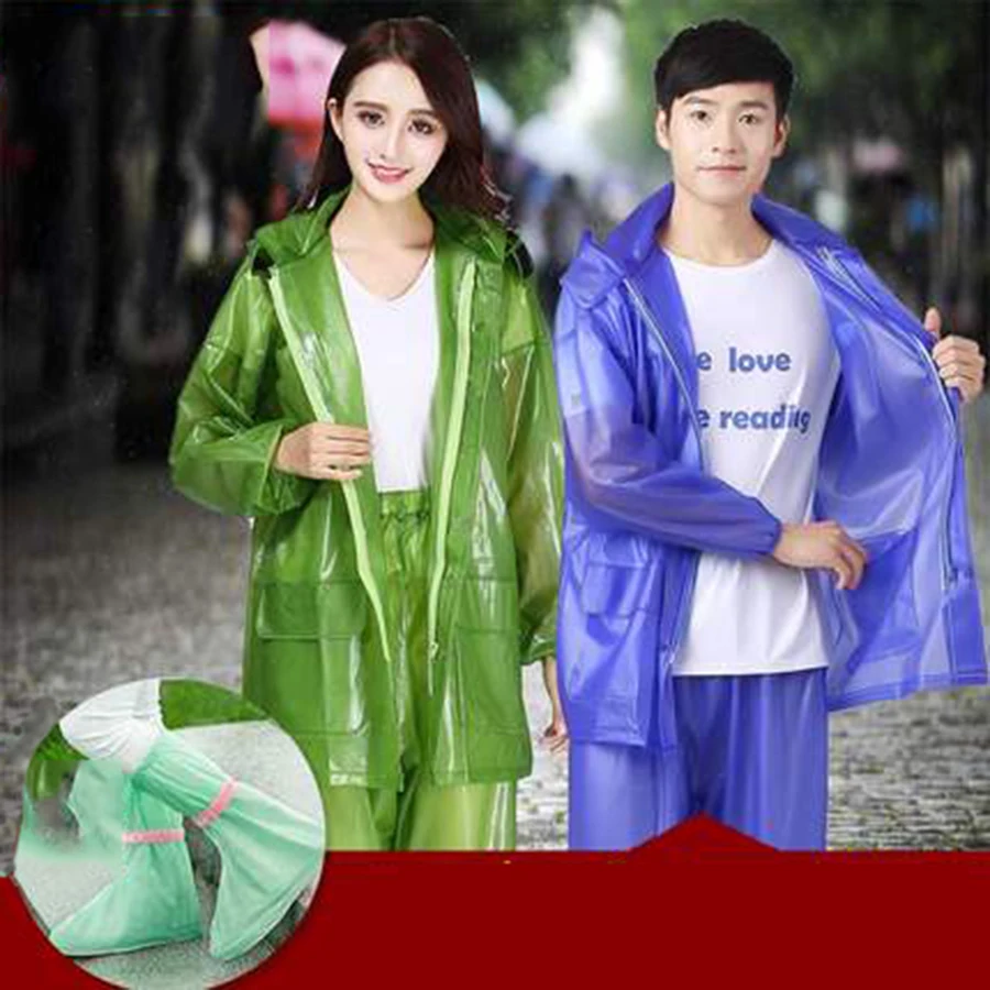 Взрослый Открытый велосипедный дождевик мотоциклетный туристический мужской