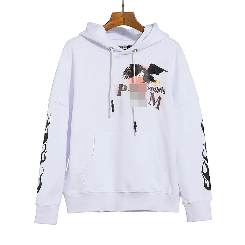 

Palm Hoodie Meichao PA angels Angel Bear flying eagle print casual loose Hoodie