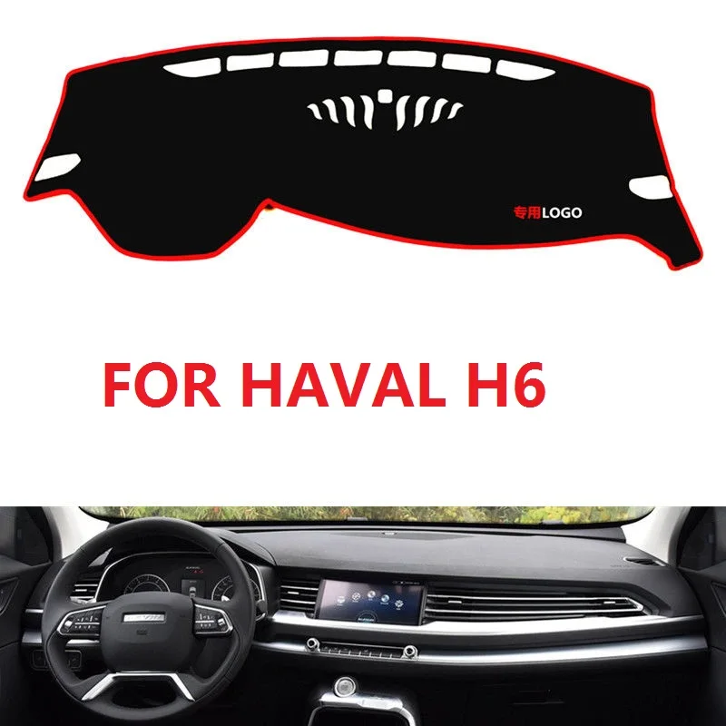 

Anti-UV Dashboard Cover Dashmat Mat Pad Car Styling Sun Visor Shade Carpet For Great Wall Haval H6 2017 2018 2019 2020