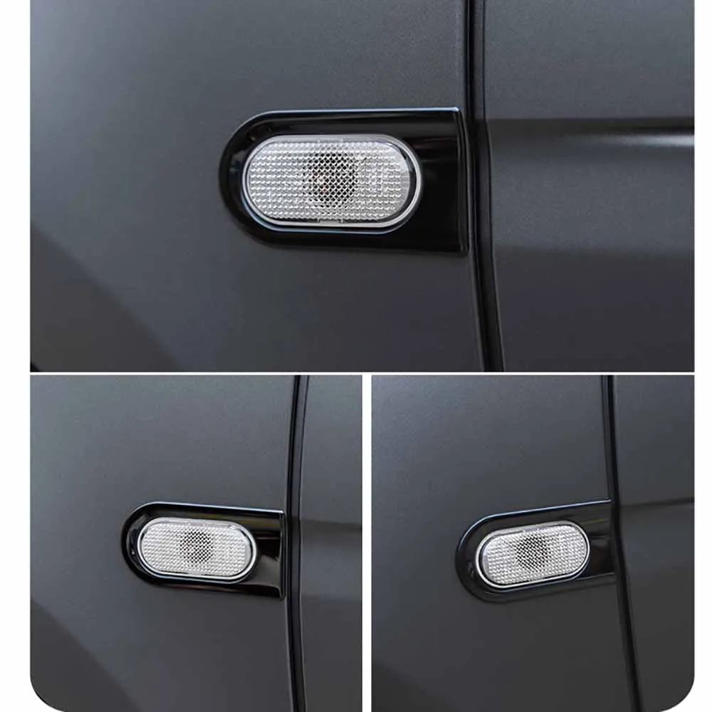 Декоративная рамка поворотника из нержавеющей стали для Mercedes new smart fortwo 453