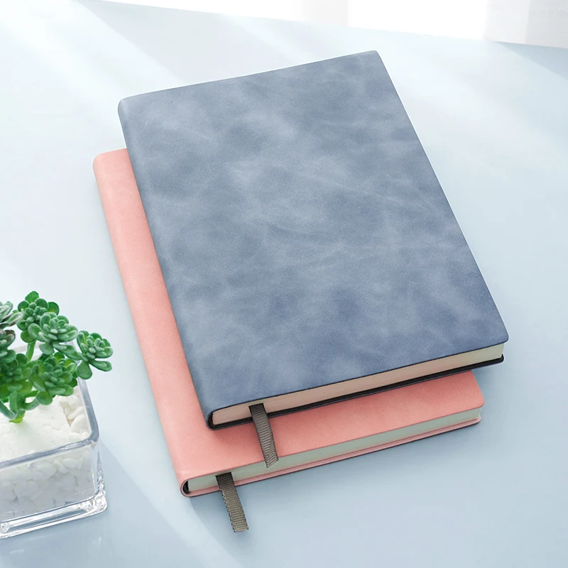 A5 кожа Бизнес утепленные дневник Тетрадь и журнал ежедневной работе блокнот 200