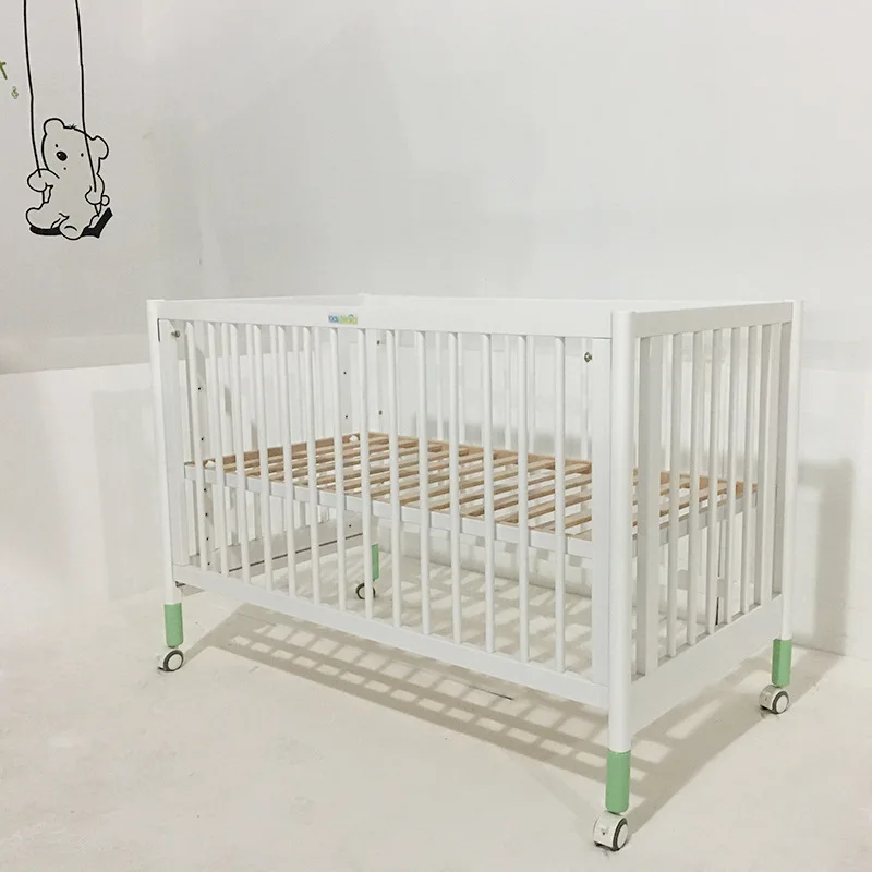 Детская мебель детские кроватки в европейском стиле регулируемая кроватка из