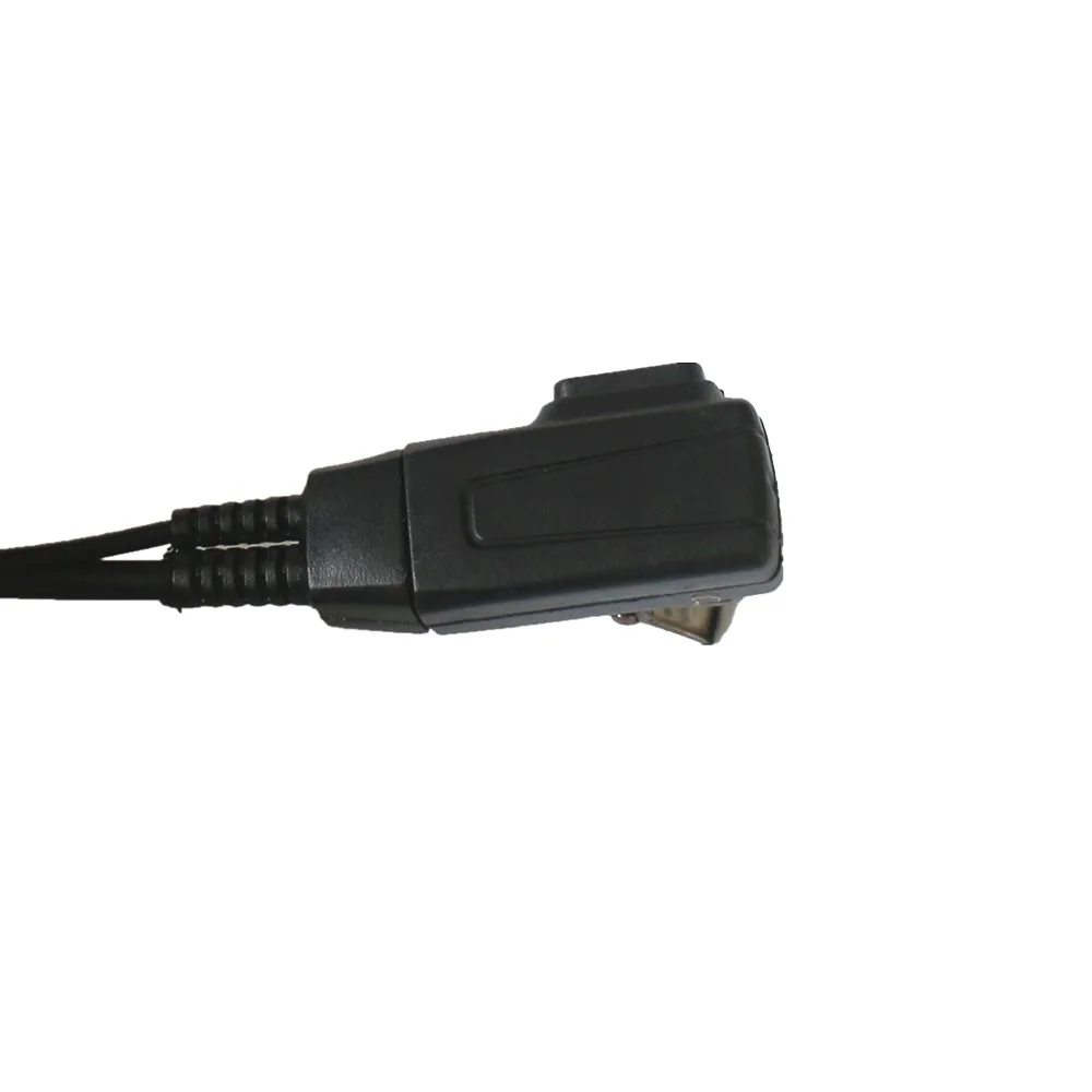 10 шт. гарнитуры Динамик микрофон Акустическая тайное трубки PTT для Vertex