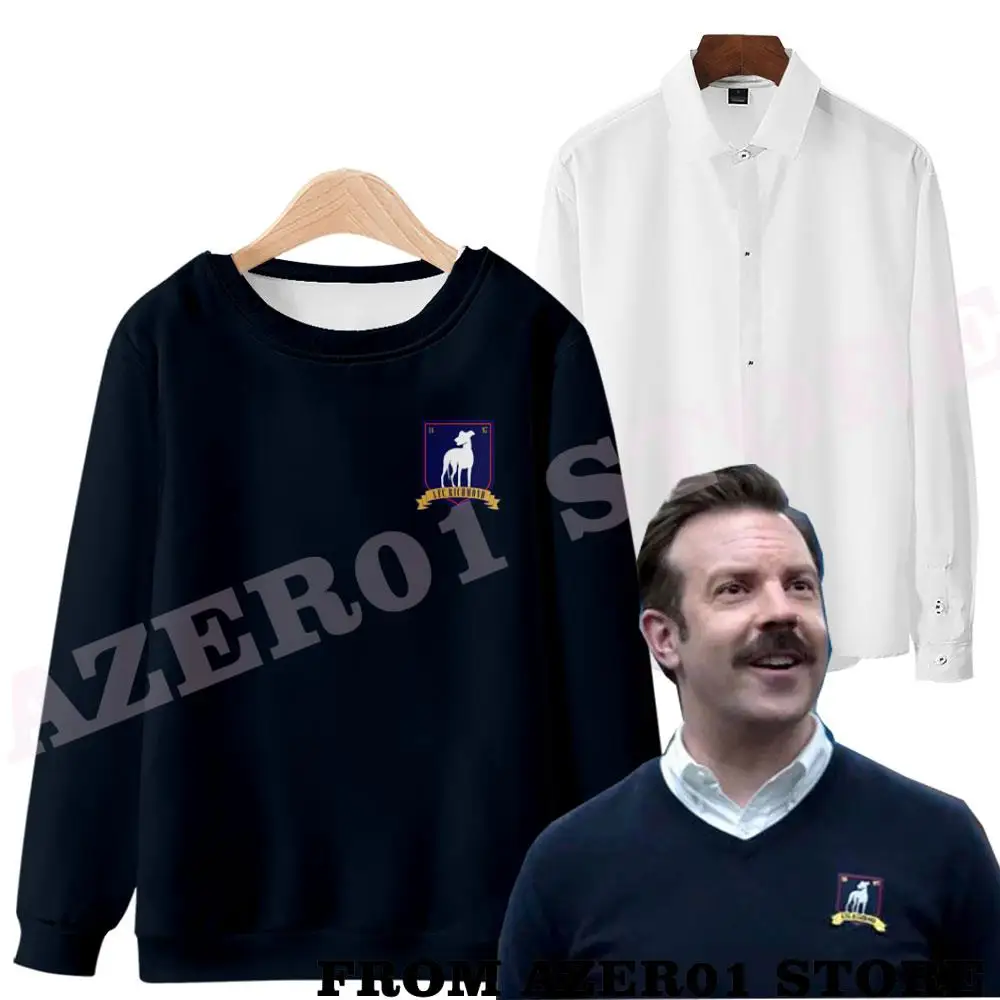 

Ted Lasso Season 2 Cosplay Merch Long Sleeve Suit Zipper Down Coat Winter Men/Women Zipper Down jacket Sweatshirt Hoodies
