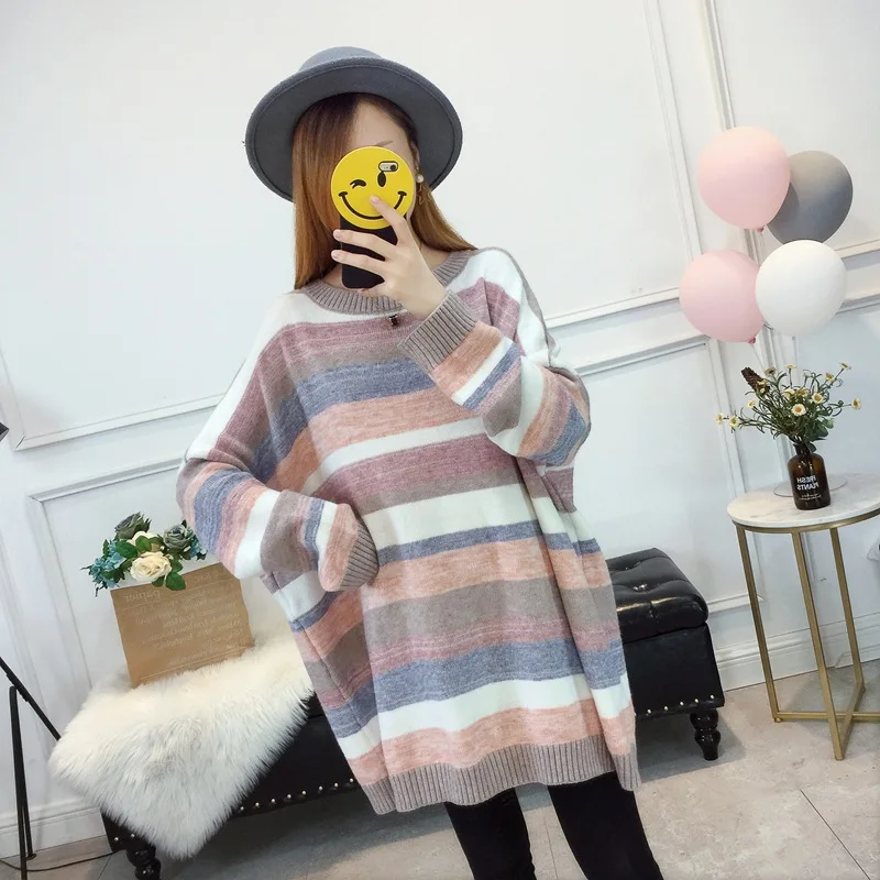 Осенний костюм для беременных женщин модный свитер женский осенне-зимний