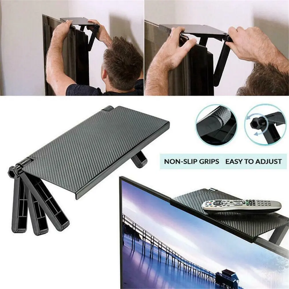 

Computer Monitor Riser Desktop Stand ABS TV Rack Display Shelf Storage Desk Multifunction Creative Screen Storage Bracket