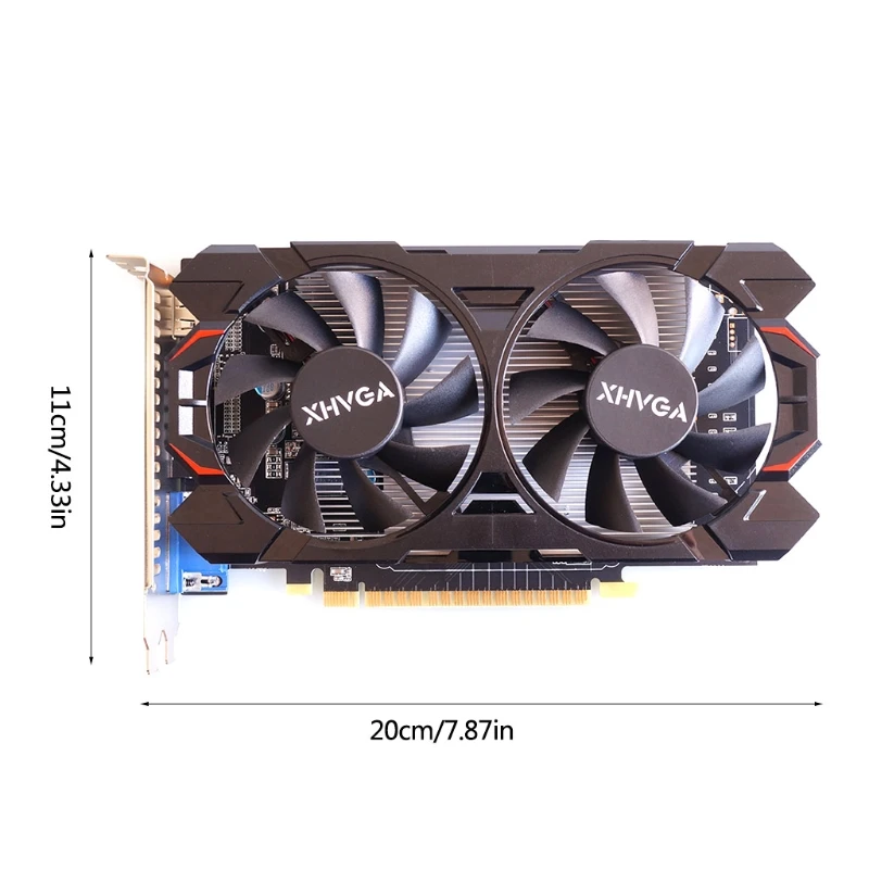 

Portable GTX 650 Ti 2GB GDDR5 128 Bit Direct Gaming Graphics Card ,PCI Express 3.0 16X with Twin Cooling Fan