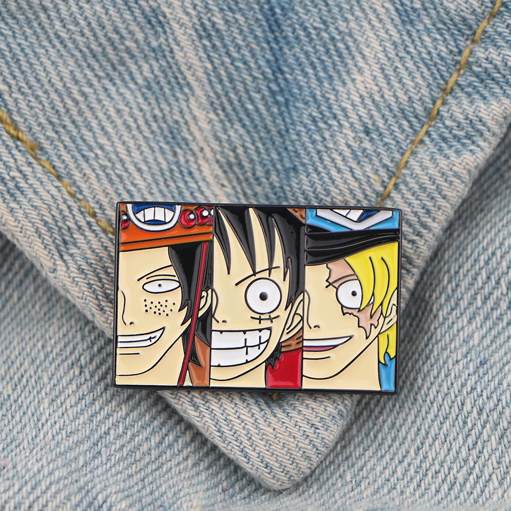 

DZ1457 Friends Creativity Anime Enamel Pins Brooches Women Men Backpack Bags Badge Lapel Jewelry Kids Friends Birthday Gifts