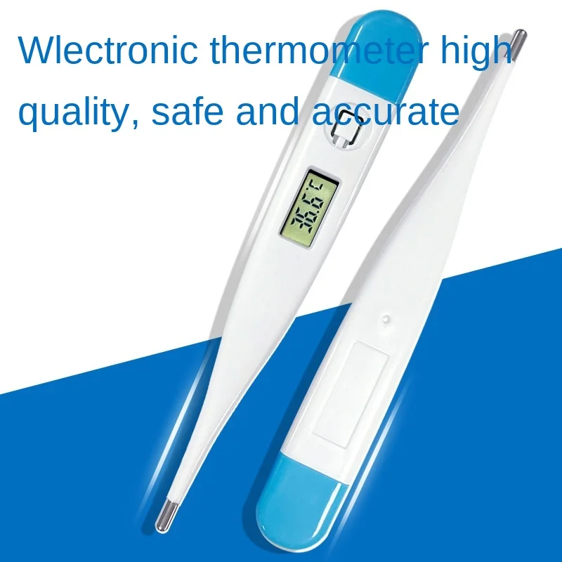 Цифровой термометр для подмышек градусов Цельсия электронный с мягкой головкой