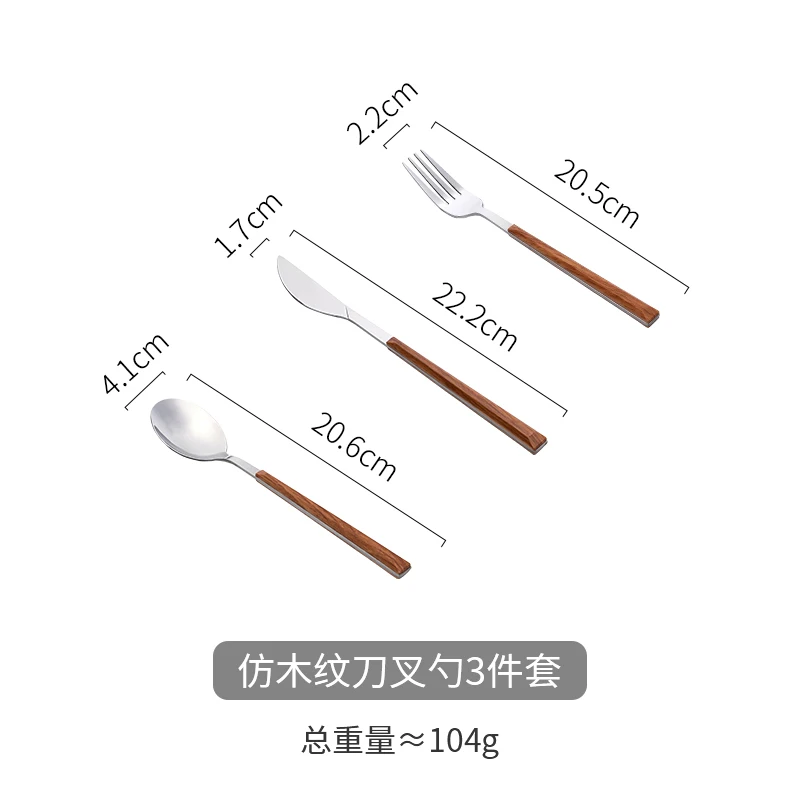 

Creativity Europe Tableware Set Vintage Simple Thicken Stainless Steel Dinnerware Set Juegos De Vajilla Home Decoration Ec50cj