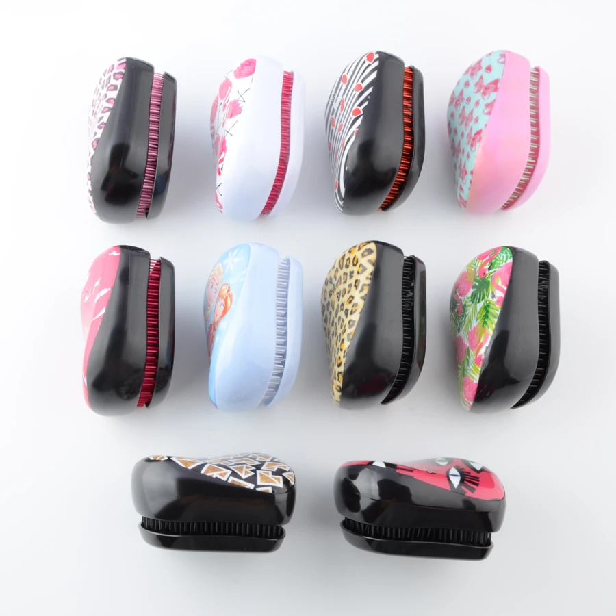 Детская расческа для волос расчесывание кисти 1 шт. портативный размер с чехлом