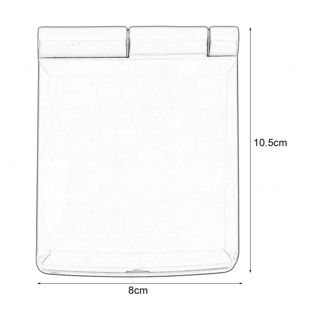 Портативное 8 светодиодный косметическое зеркало с низкой мощностью для женщин