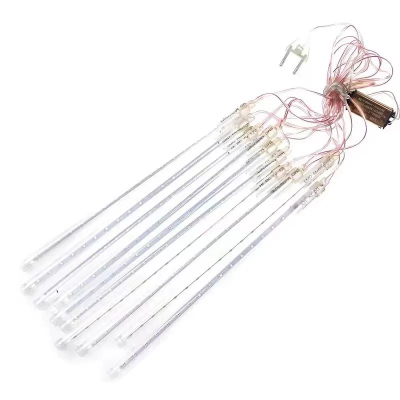 Метеоритный дождь огни капли дождя сосулька гирлянды 30 см 8 Tube 192 светодиодов