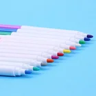 Новинка; 1 предмет стежка маркеры растворимого крест стежка воды стирающиеся ручки втулка чернила ткань маркировка Ручка DIY Рукоделие швейные инструменты, нержавеющая сталь