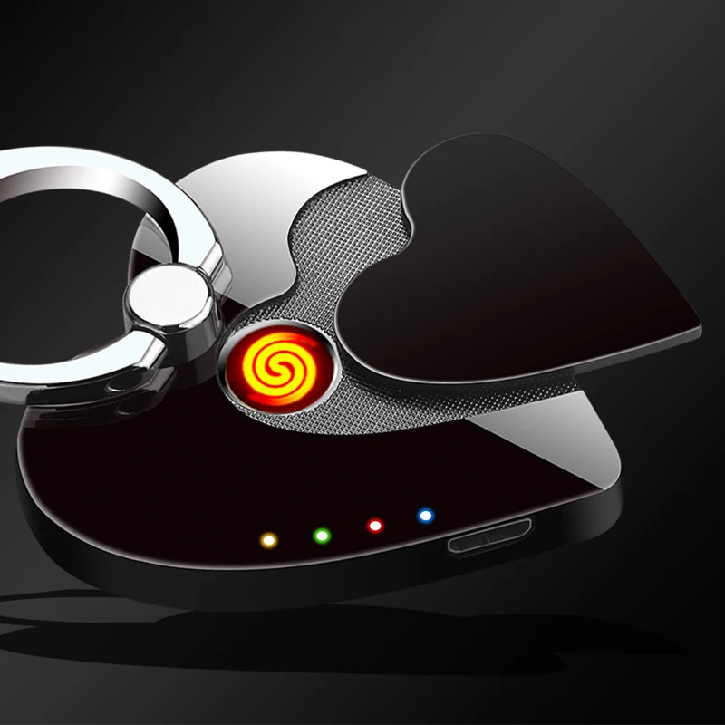 Брелок Ligther lOVE style для портативного телефона USB Электронная перезаряжаемая