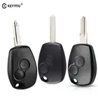 KEYYOU 10X для Renault Duster Megan Modus Clio Modus Kangoo Logan Sandero для Nissan Almera, 2 кнопки, ФОБ