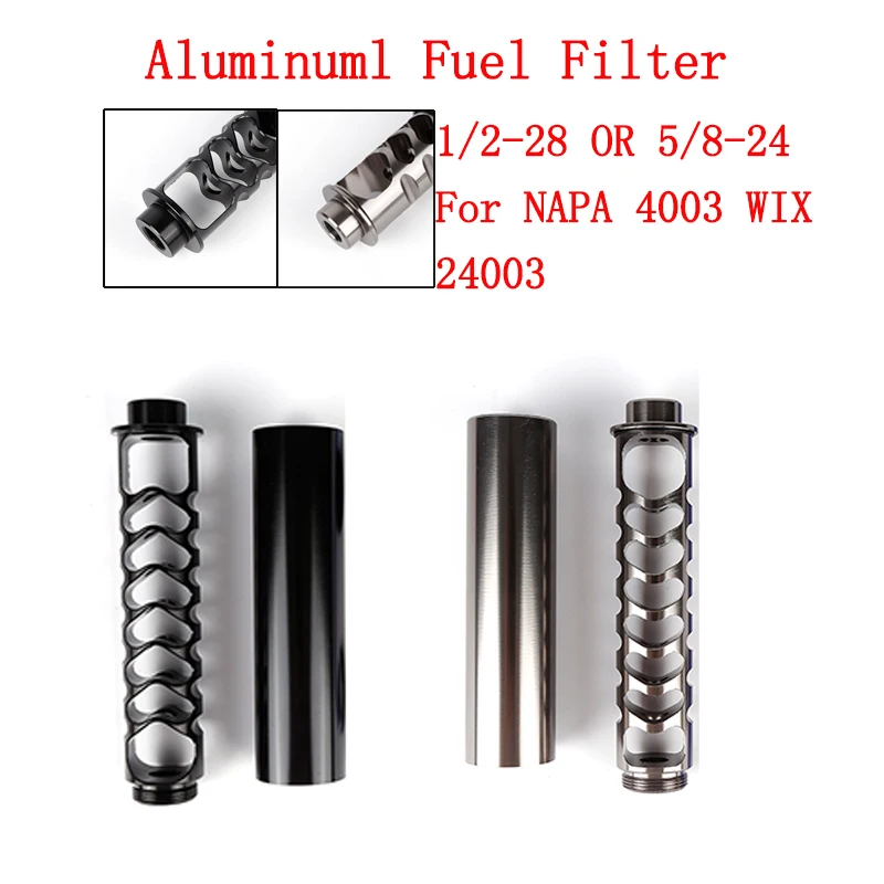 

Car Used Fuel Filter Spiral 1/2-28 Or 5/8-24 Single Core Car Fuel Filter For NaPa 4003 WIX 24003 Fuel Trap Solvent Filters