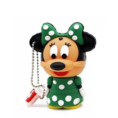 Jaster lovely мини-мышь Микки и Минни USB флеш-накопитель, Подарочный мультяшный флеш-накопитель 4 ГБ/8 ГБ/16 ГБ/32 ГБ/64 ГБ - Цвет: G