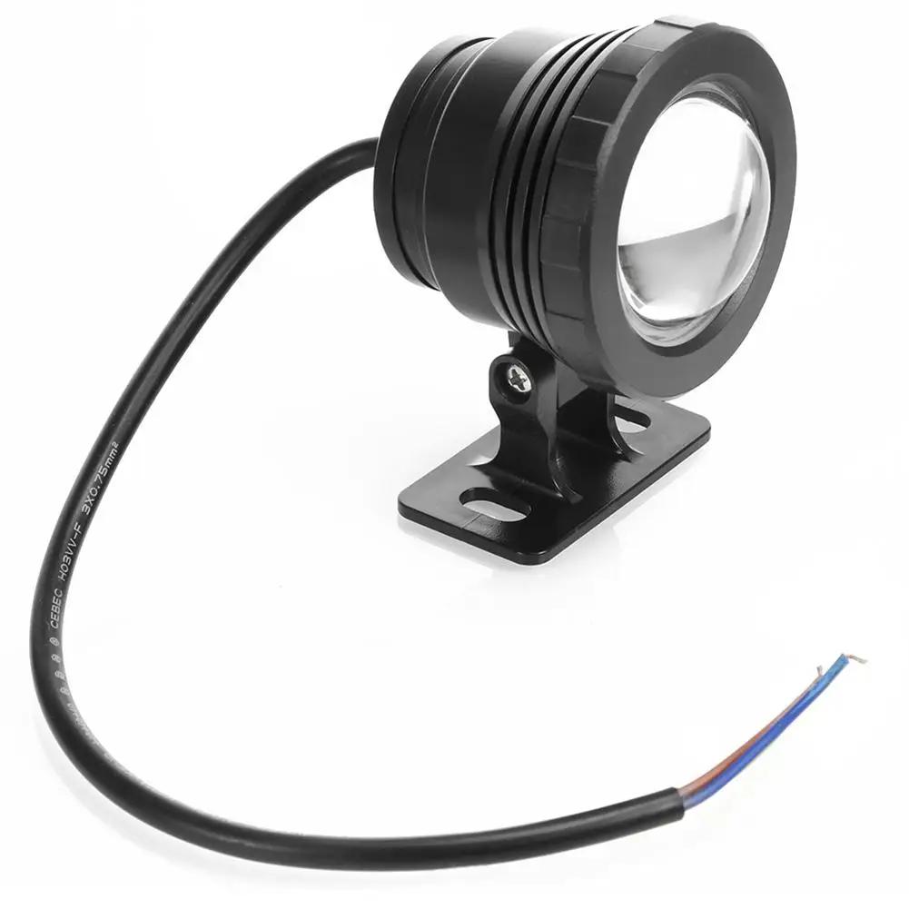 Kuulee 5 Вт 12 В IP65 водонепроницаемая RGB светодиодная подводная лампа с пультом дистанционного управления для бассейн, пруд фонтан аквариум