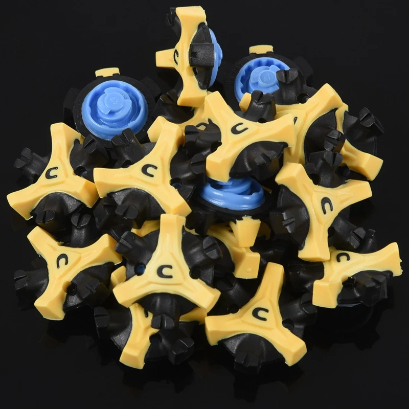 Набор из 16 Crampon point tricolor для спортивной обуви для гольфа