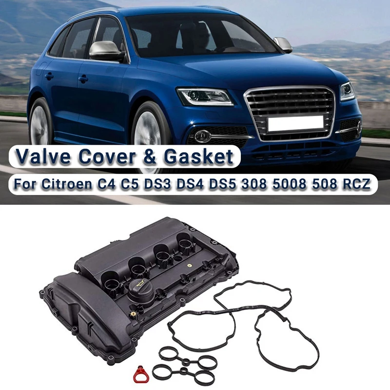 V759886280 крышка клапана автомобиля бака с прокладкой в сборе для Citroen C4 Peugeot 308 CC RCZ 1 6|