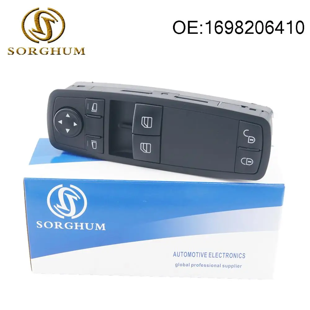 

NEW Power Window Switch 1698206410 For Mercedes Benz W169 W245 A160 A180 B200