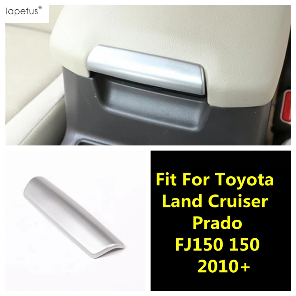 

ABS Matte Accessories For Toyota Land Cruiser Prado FJ150 2010 - 2020 Armrest Storage Box Switch Sequins Molding Cover Kit Trim