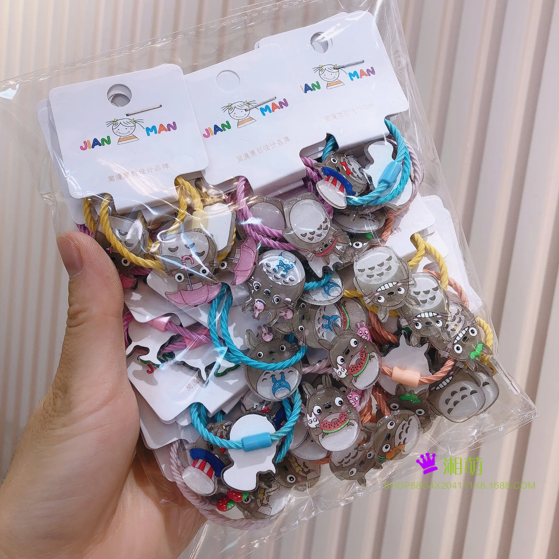 Милая маленькая резинка в стиле Мой сосед Тоторо плетеная для волос новые