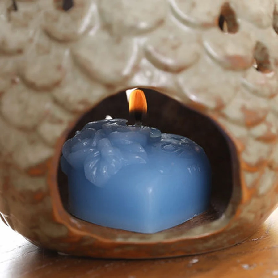 Фонарь керамический в скандинавском стиле 80K0009 романтический подсвечник