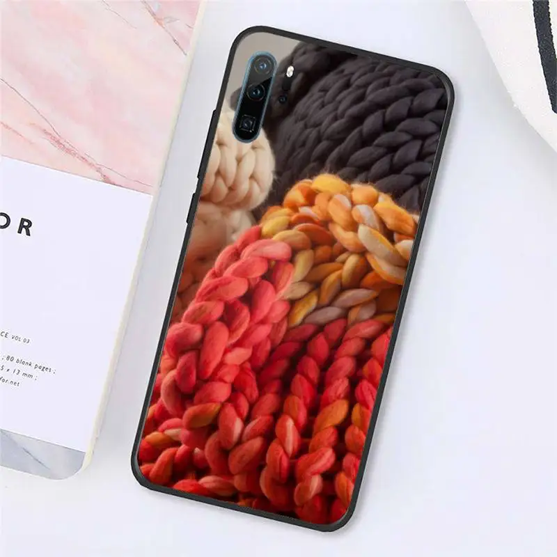 

Winter warm sweater art pattern Phone Cases For Huawei honor Mate P 10 20 30 40 Pro 10i 9 10 20 8x Lite Y91C V17 6.38 6.44