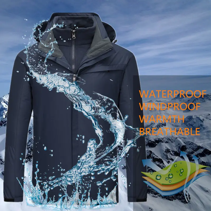 Парная куртка для походов на открытом воздухе Водонепроницаемая спортивная