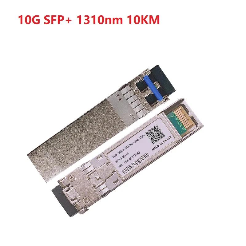 10 gigabit  Single Mode LC SFP+ 10G 1310nm 10KM Fiber Optical  Module Compatible most fiber switch and router Module