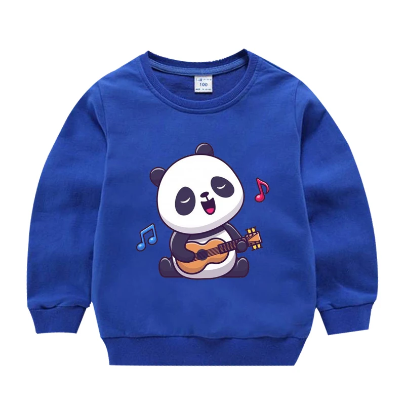 

New 2021 Sweatshirt Kids Boys And Girls Prints Design Sweatshirt Pandas Boby Girl Cute Sweatshirto Leisure Clothes