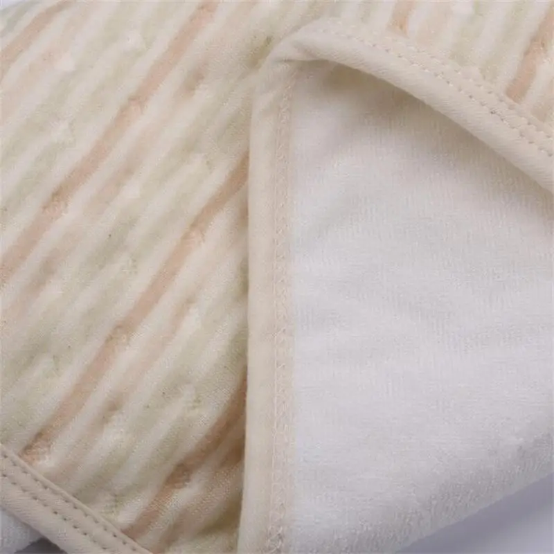 

Reusable Cloth Diaper Natural Colored Cotton Double-Sided Washable Waterproof Travel Mat Baby Diaper Changing Pad Cover Mattress